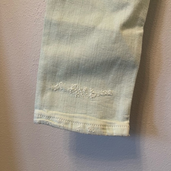 Pilcro The Letterpress NWT Anthropologie 26 ankle crop high rise slim distressed - Picture 8 of 8